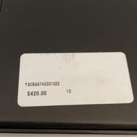 GUCCI UNISEX INTERLOCKING G GOURMETTE STERLING SILVER RING AUTHENTIC πππ - Picture 12 of 15